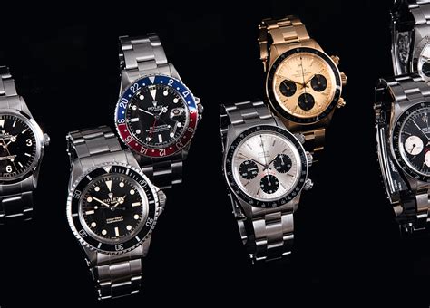 rolex collection.